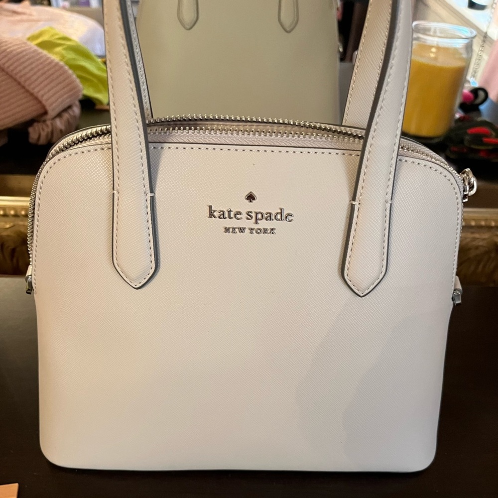 Brand new never used Light gray Kate Spade bag